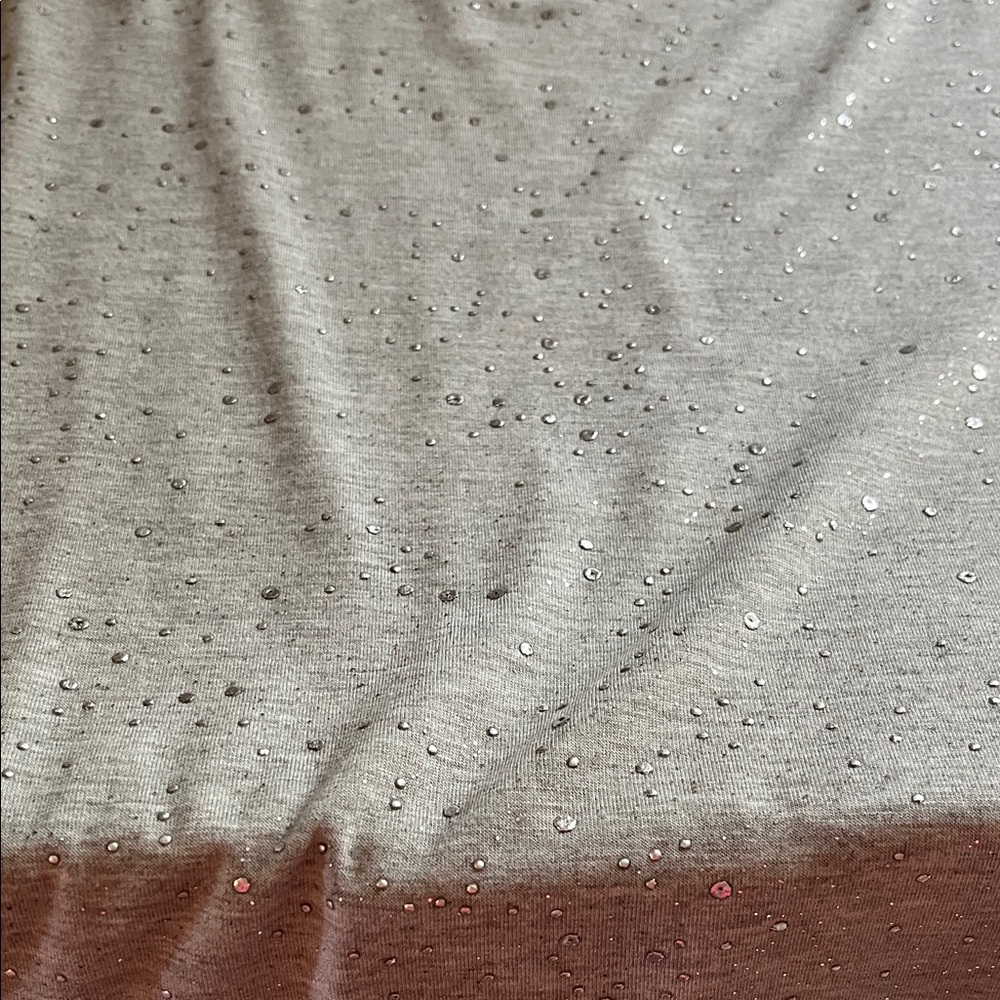 Ruby Rd. Silver Embellished Short Sleeve Top - Picture 3 of 3
